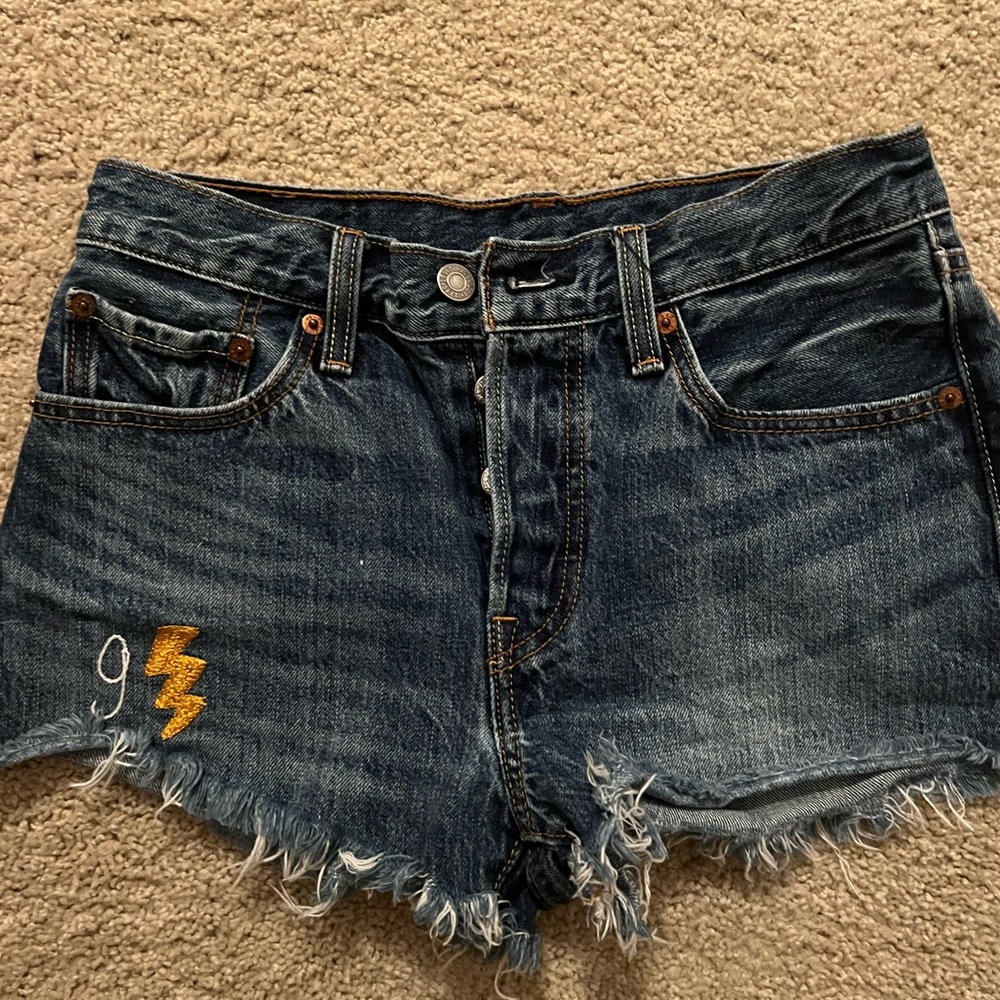 Custom Levi’s Jean Shorts